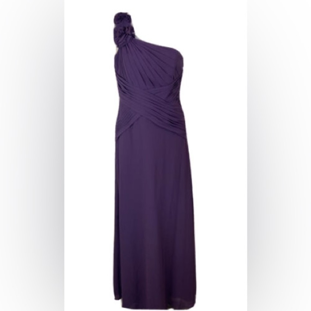 David’s Bridal size 8 Lapis bridesmaids dress
